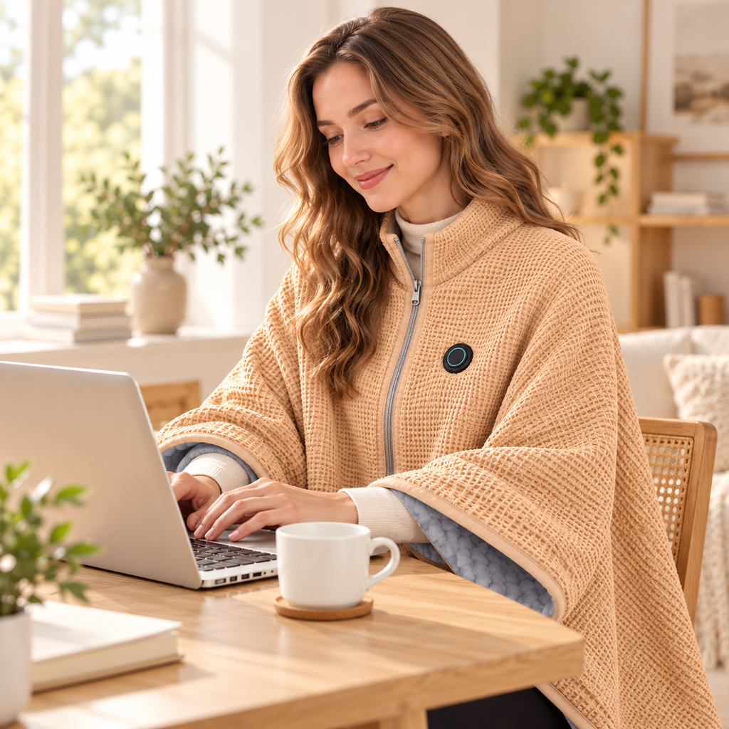Cozy Heated Hoodie – Stay Warm & Comfortable Anywhere