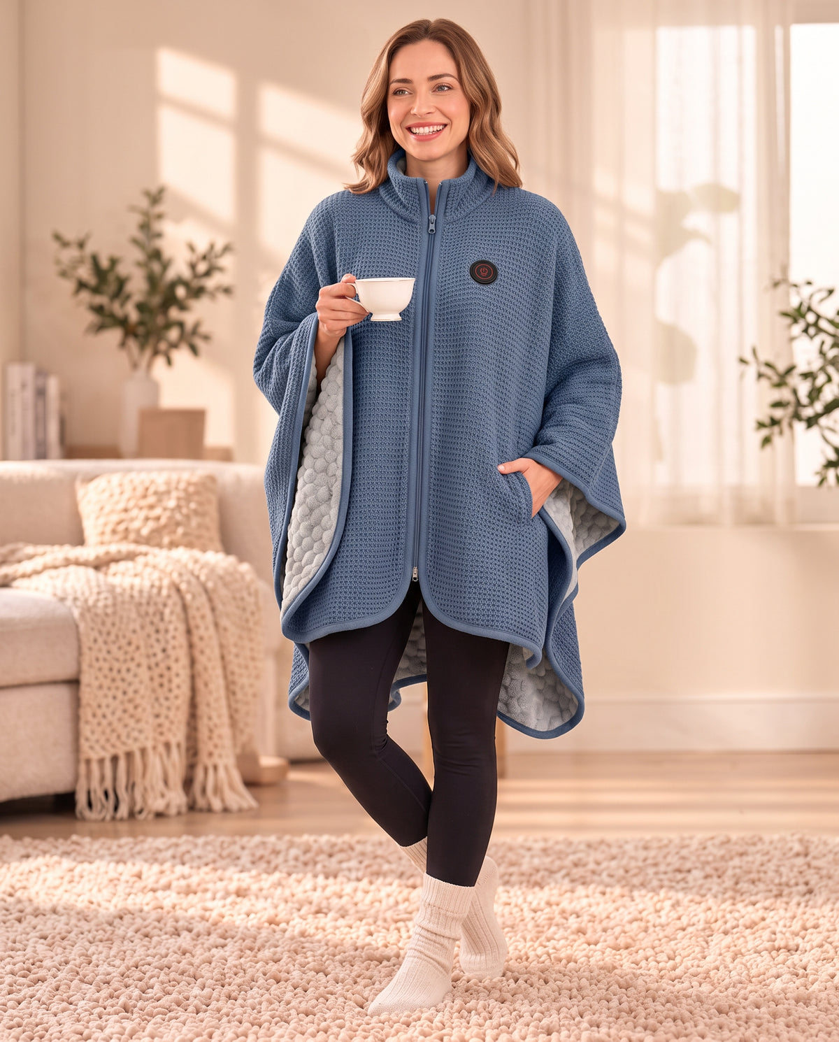 Cozy Heated Hoodie – Stay Warm & Comfortable Anywhere