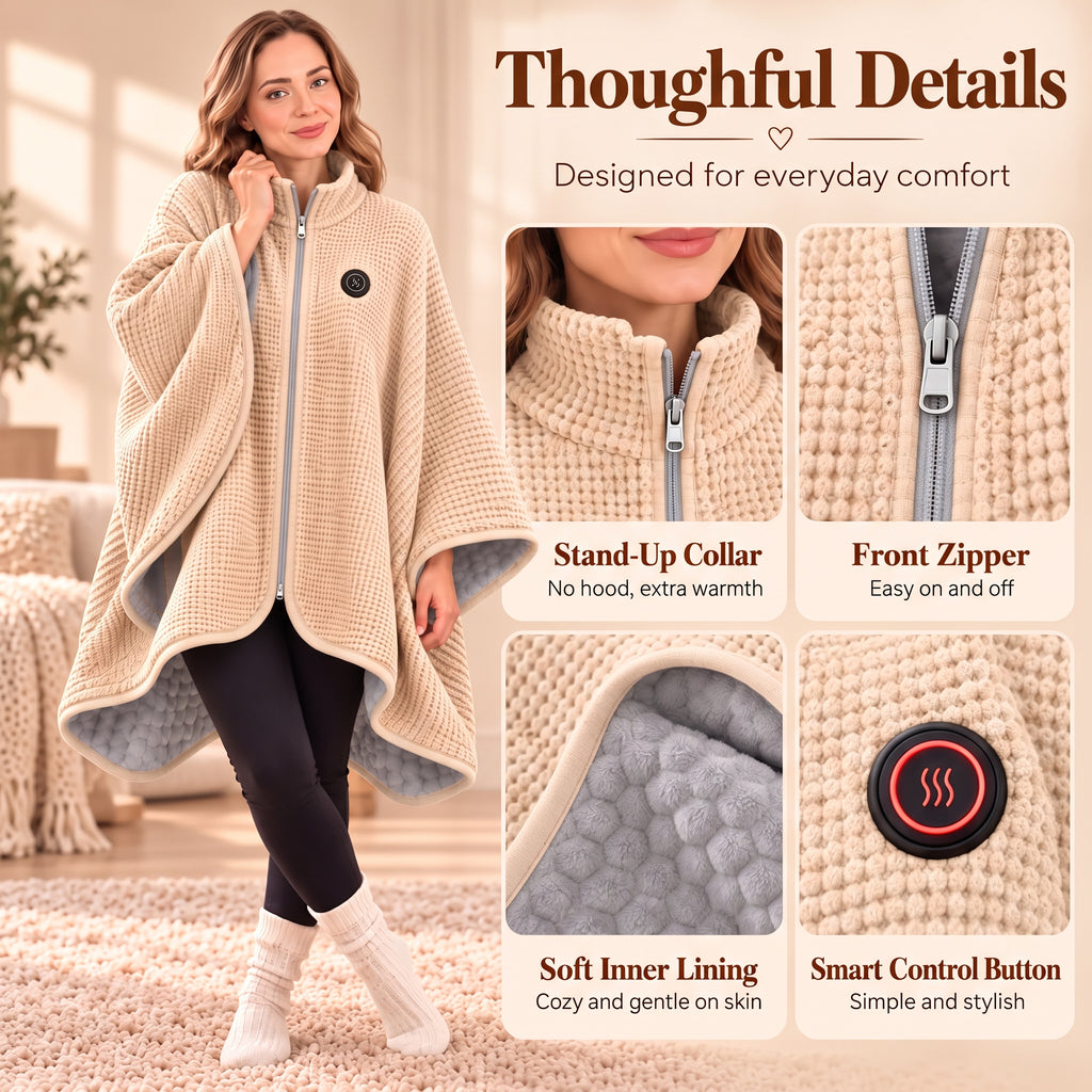 Cozy Heated Hoodie – Stay Warm & Comfortable Anywhere