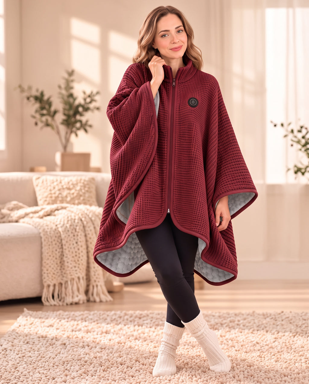 Cozy Heated Hoodie – Stay Warm & Comfortable Anywhere