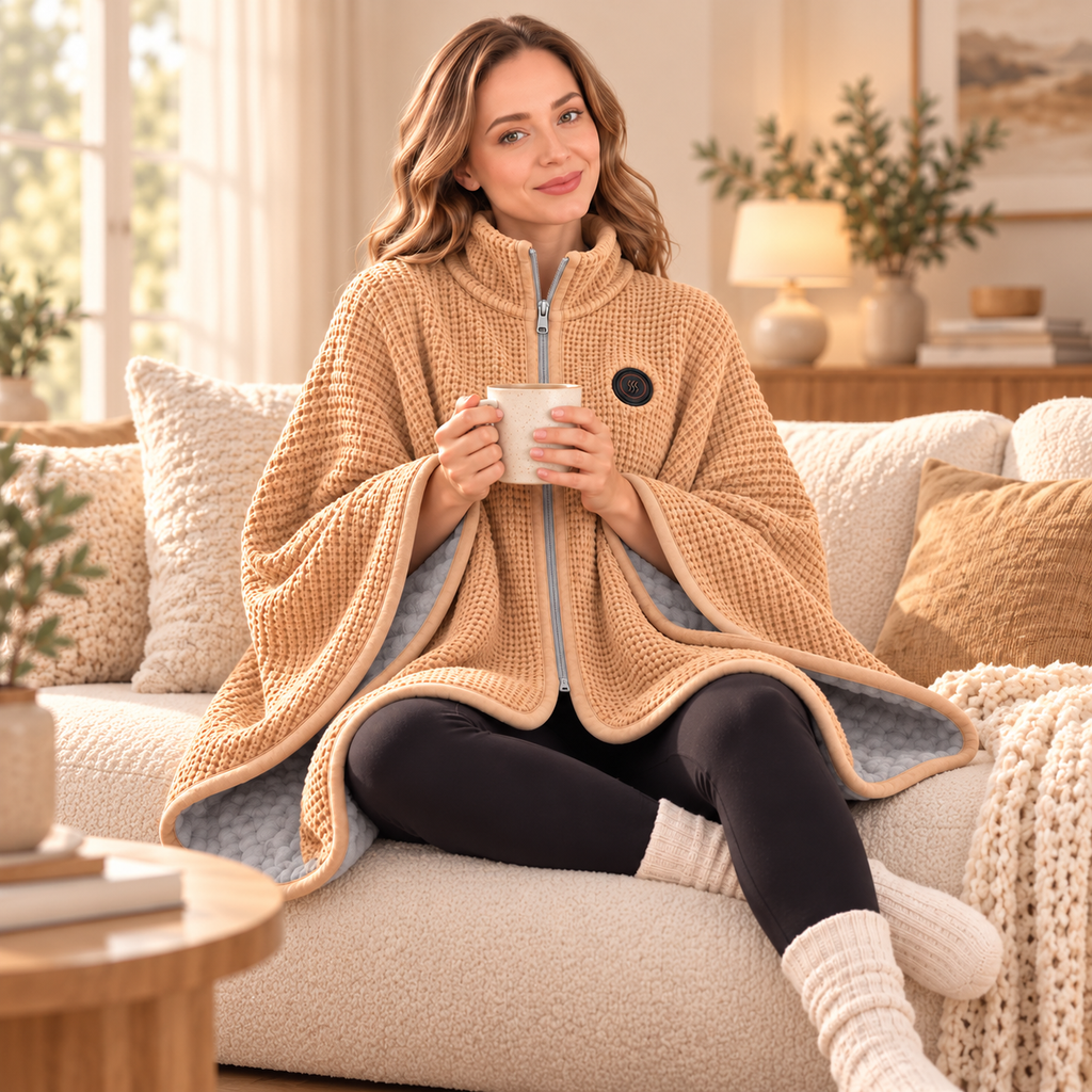 Cozy Heated Hoodie – Stay Warm & Comfortable Anywhere